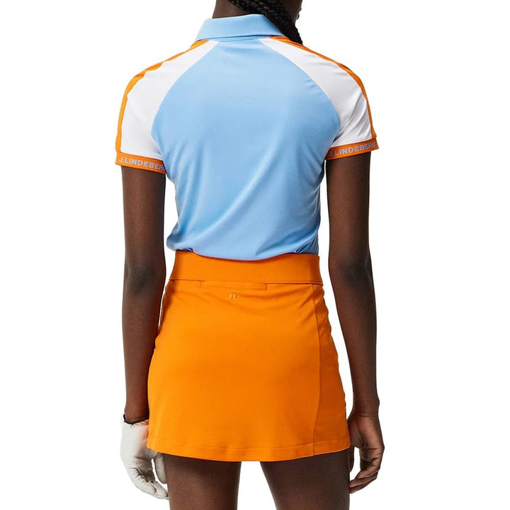 J.Lindeberg Perinne Golf Polo Little Boy Blue - FW23 Women