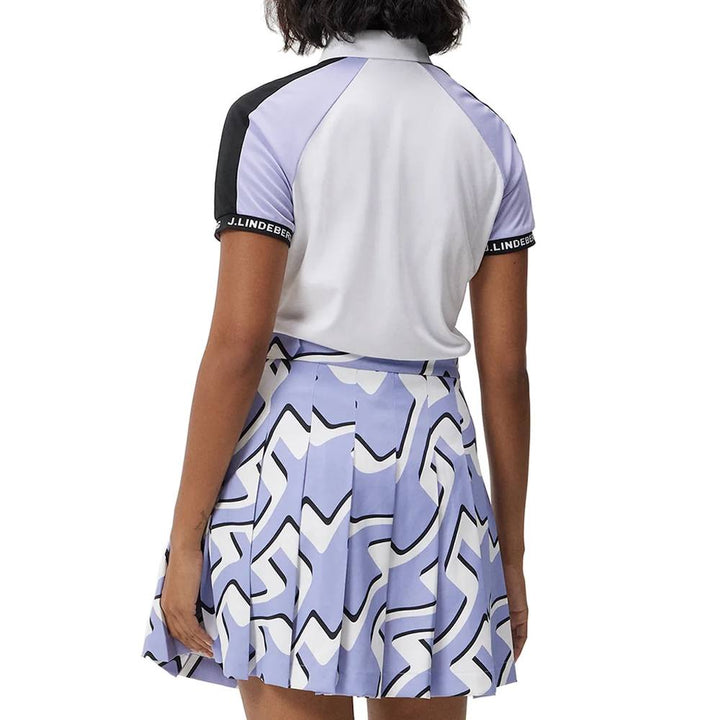 J.Lindeberg Perinne Golf Polo White - FW23 Women