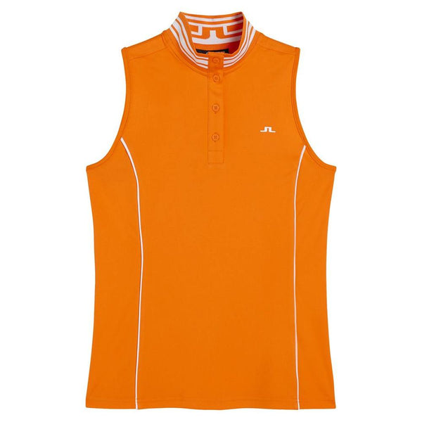 J.Lindeberg Bettina Sleeveless Golf Polo Exuberance - FW23 Women