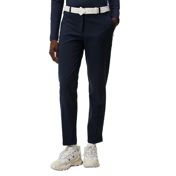 J.Lindeberg Lei Bonded Fleece Golf Pants JL Navy - FW23 Women