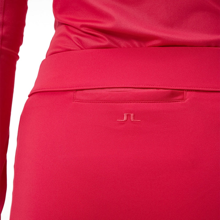 J.Lindeberg Amelie Golf Skirt Rose Red - FW23 Women
