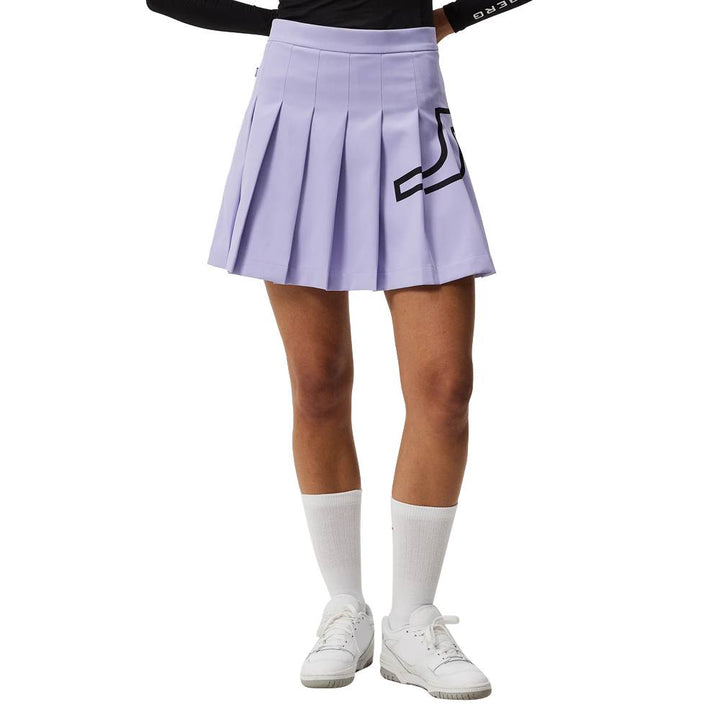 J.Lindeberg Naomi Golf Skirt Sweet Lavender - FW23 Women