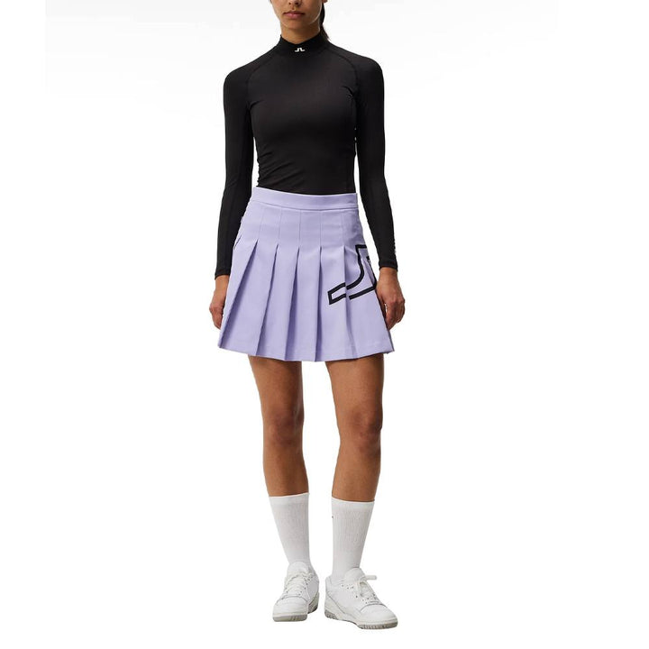 J.Lindeberg Naomi Golf Skirt Sweet Lavender - FW23 Women
