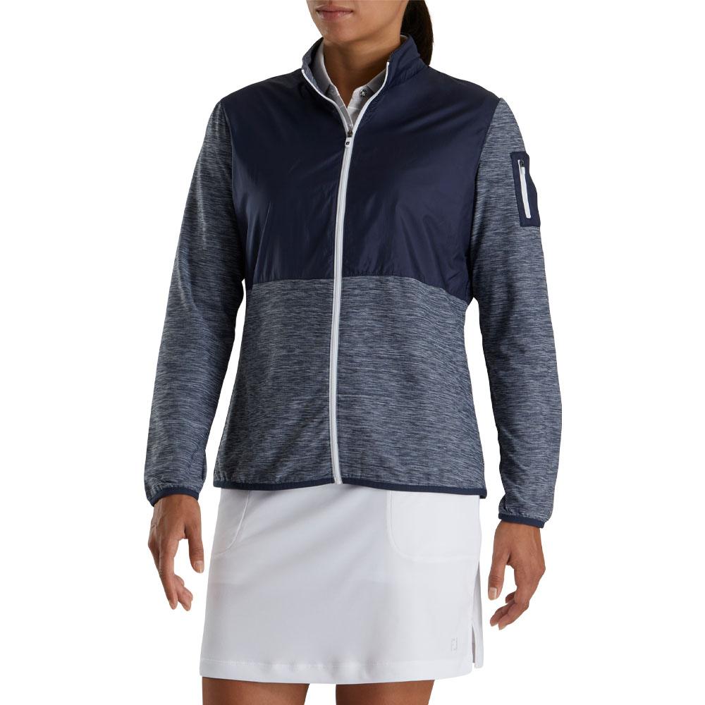 FootJoy Full-Zip Space Dye Mid Layer Golf Jacket 2023 Women