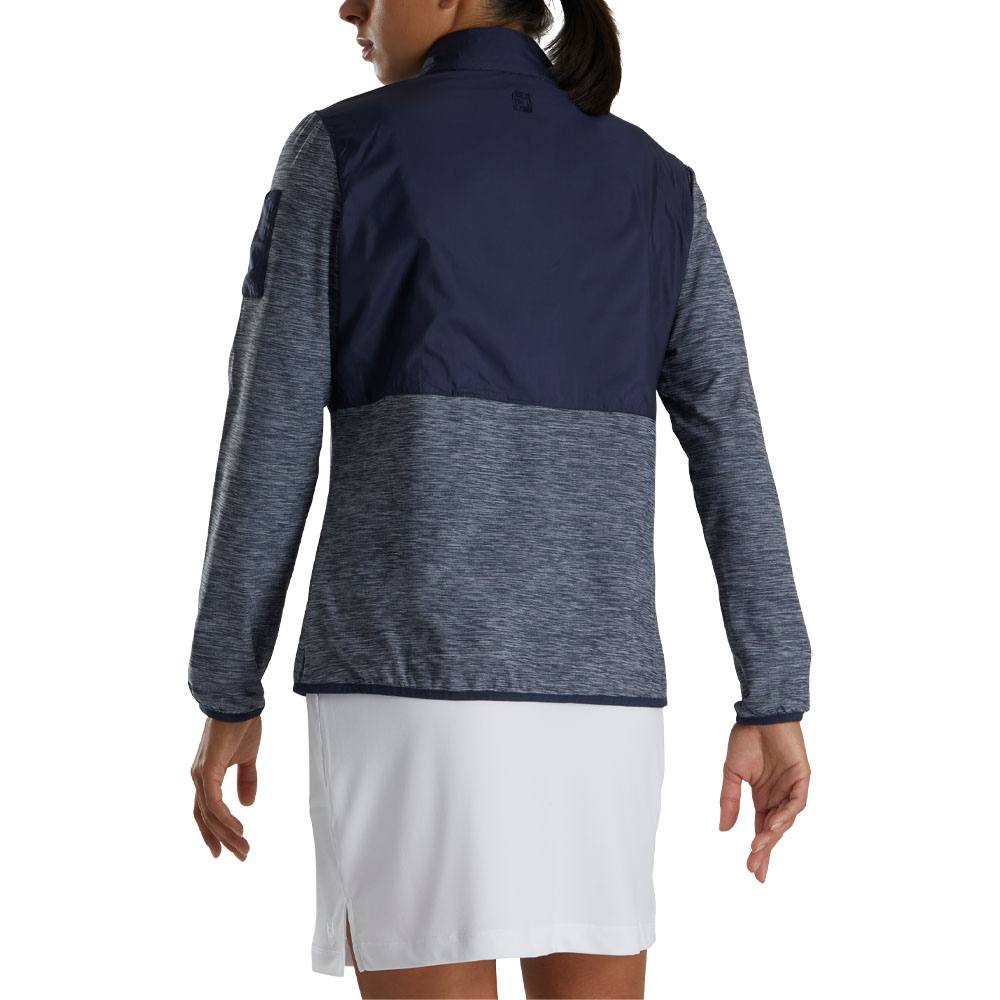 FootJoy Full-Zip Space Dye Mid Layer Golf Jacket 2023 Women