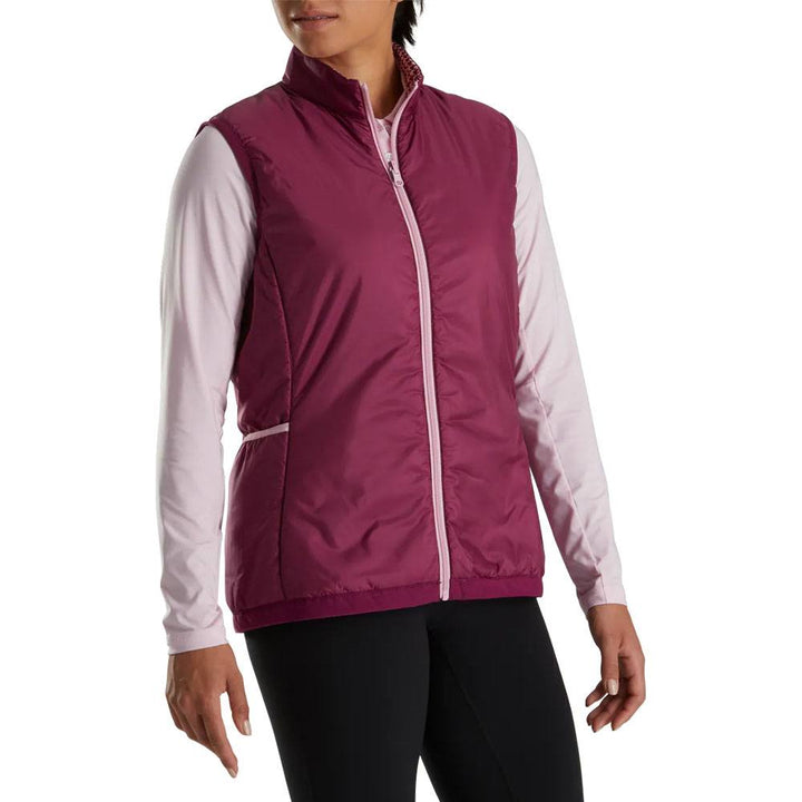 FootJoy Insulated Reversible Golf Vest Fig - FA23 Women