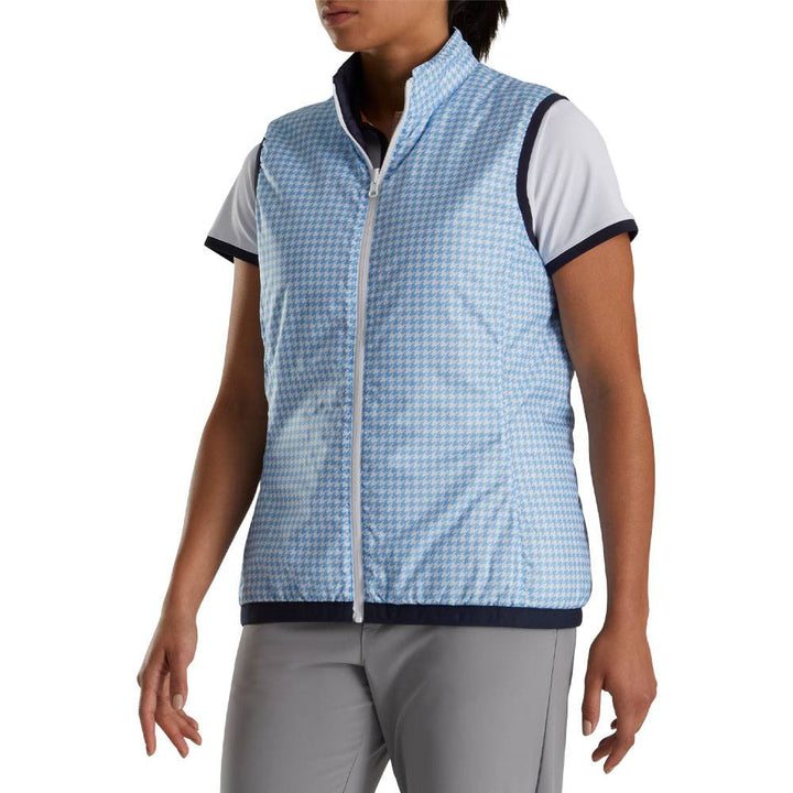 FootJoy Insulated Reversible Golf Vest Navy - FA23 Women