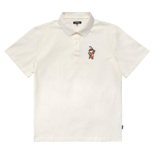 Malbon Tiger Buckets Golf Polo Natural - 23 Men