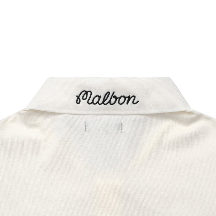 Malbon Tiger Buckets Golf Polo Natural - 23 Men
