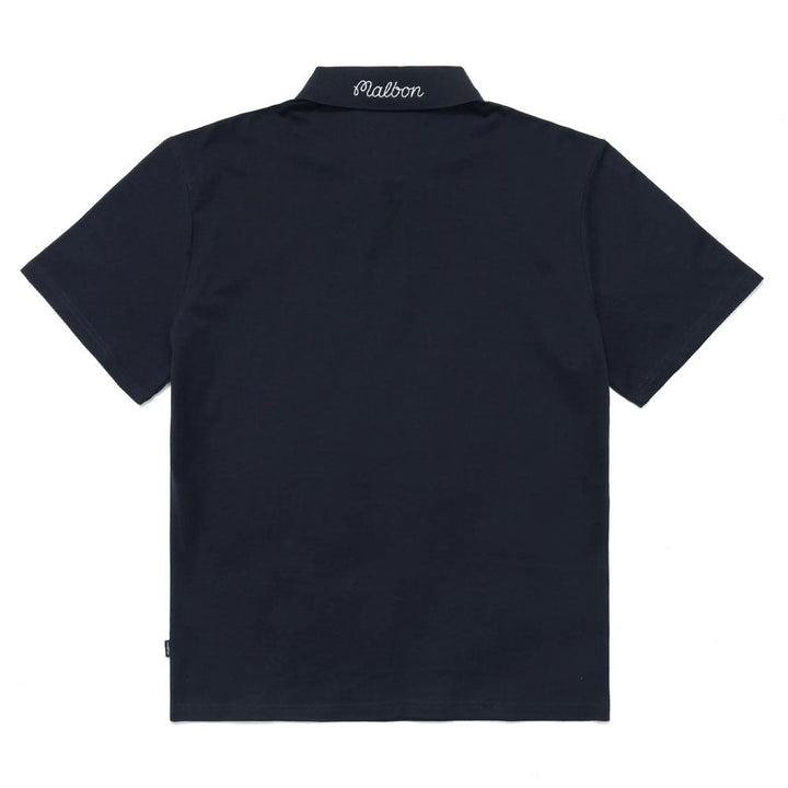 Malbon Tiger Buckets Golf Polo Navy - 23 Men