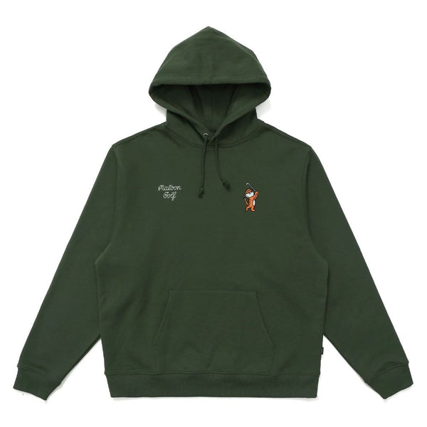 Malbon Tiger Buckets Hoodie Golf Jacket Hunter Green - 23 Men