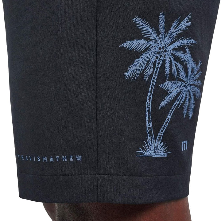 TravisMathew In The Boneyard Golf Shorts Black - SS24 Men