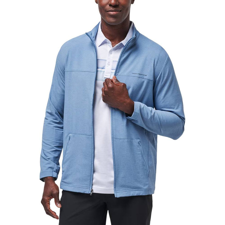 TravisMathew Valley View Golf Jacket Coronet - SS24 Men