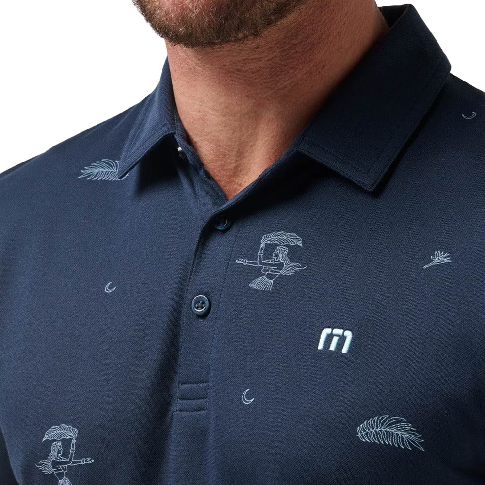 TravisMathew Beach Creature Golf Polo Total Eclipse - SS24 Men