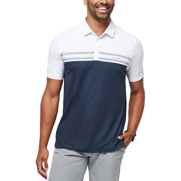 TravisMathew Pali Golf Polo White - SS24 Men