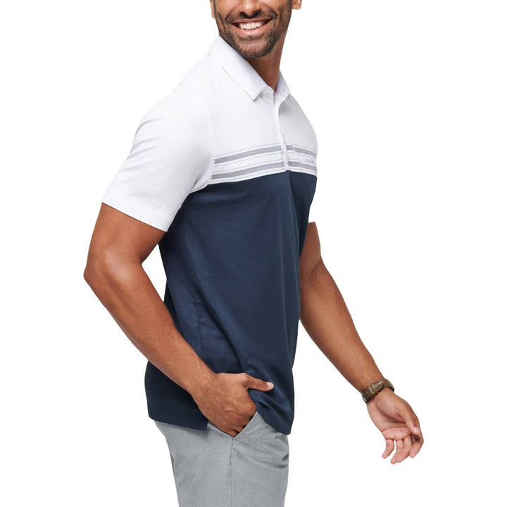 TravisMathew Pali Golf Polo White - SS24 Men