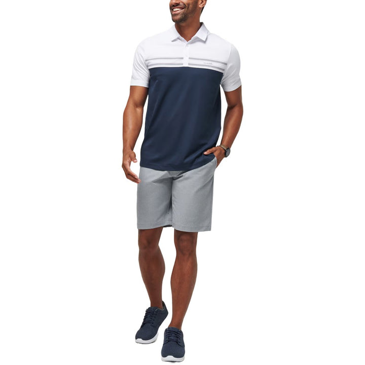 TravisMathew Pali Golf Polo White - SS24 Men