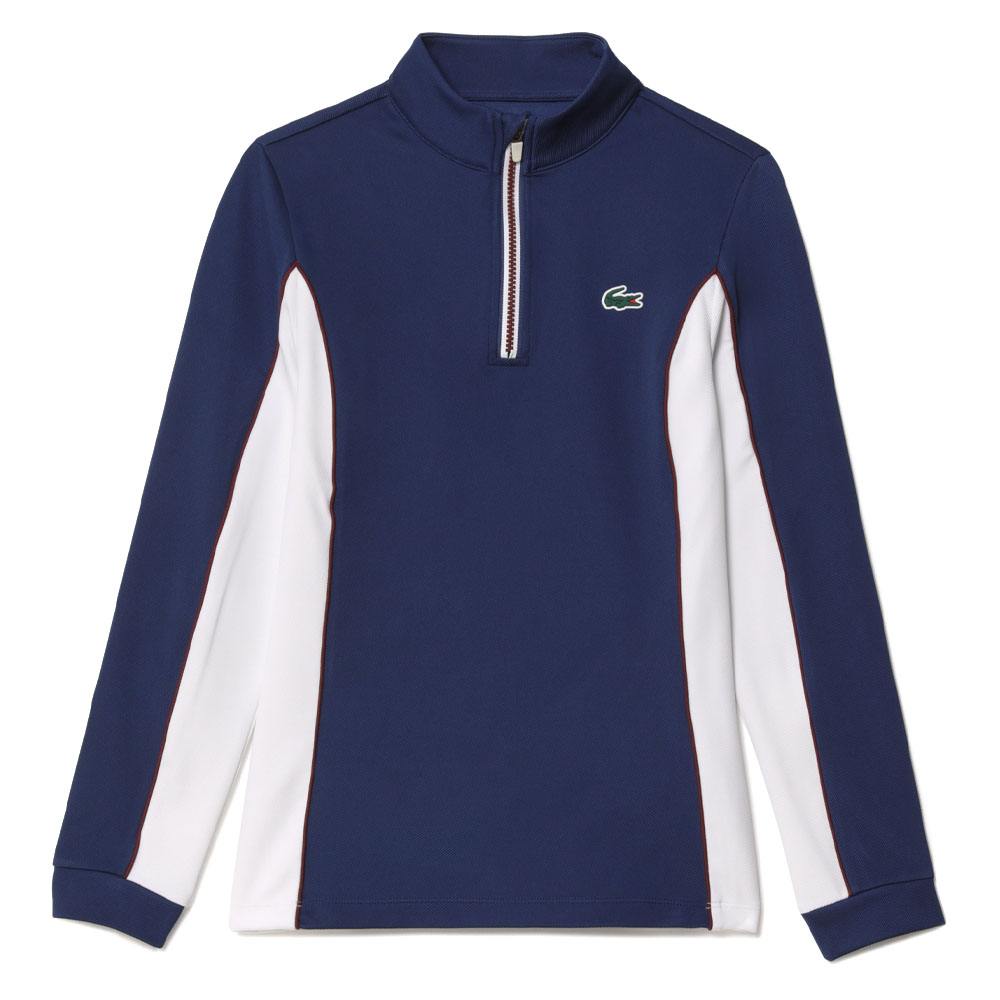 Lacoste Slim Fit Contrast Sleeve Golf Sweater 2023 Women