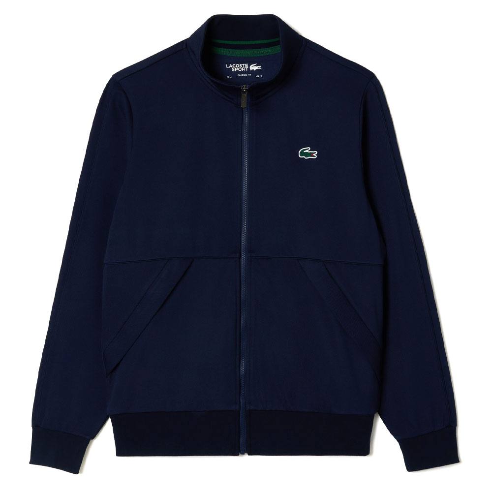 Lacoste Recycled Fiber Zipped Tennis Golf Sweater 2023