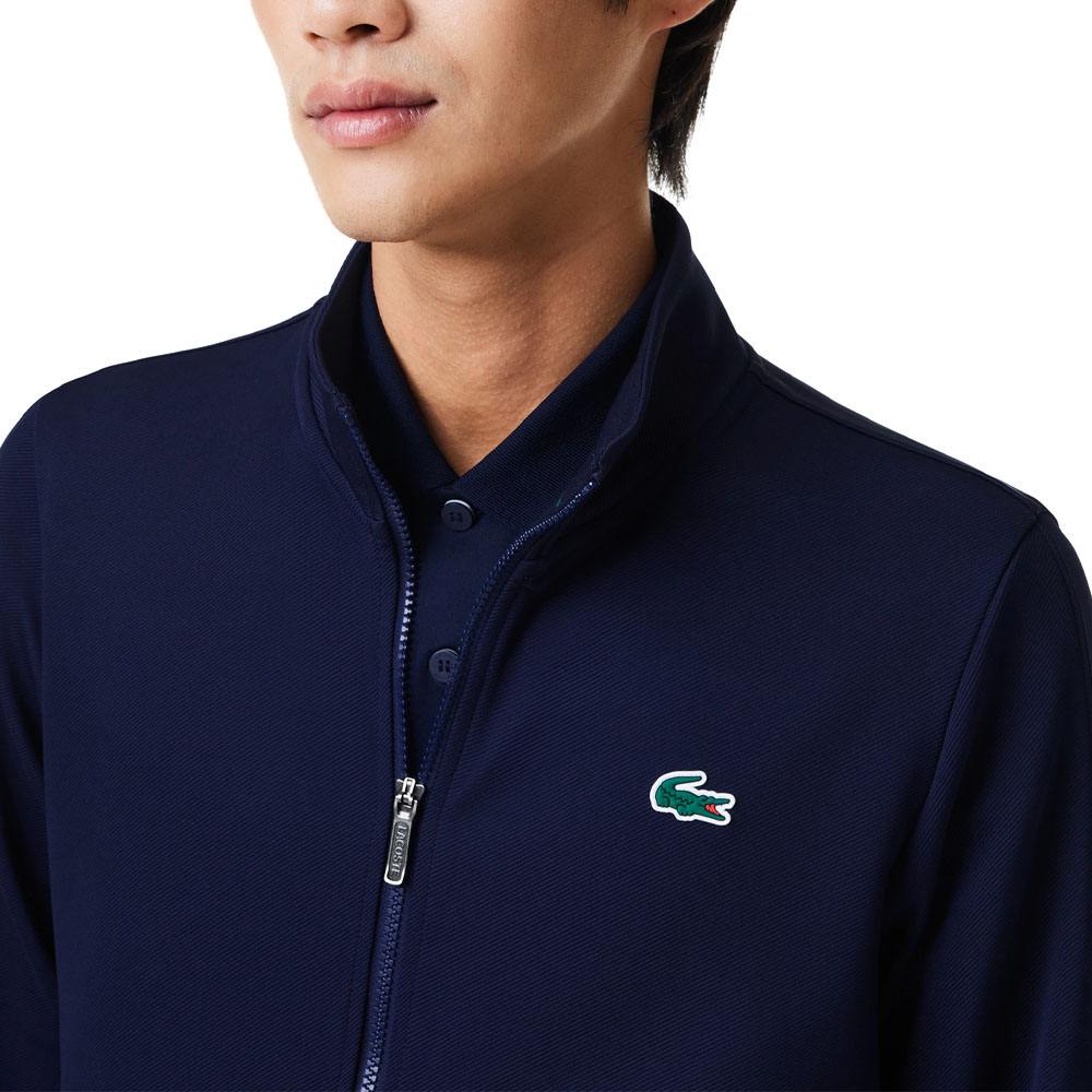 Lacoste Recycled Fiber Zipped Tennis Golf Sweater 2023