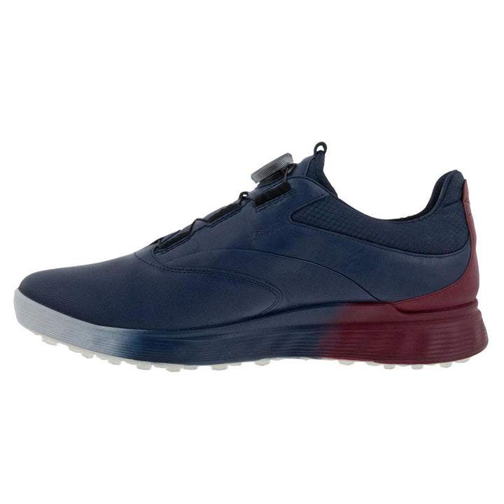 ECCO S-Three GTX BOA Spikeless Golf Shoes Marine/Morillo/Marine - SS23 Men