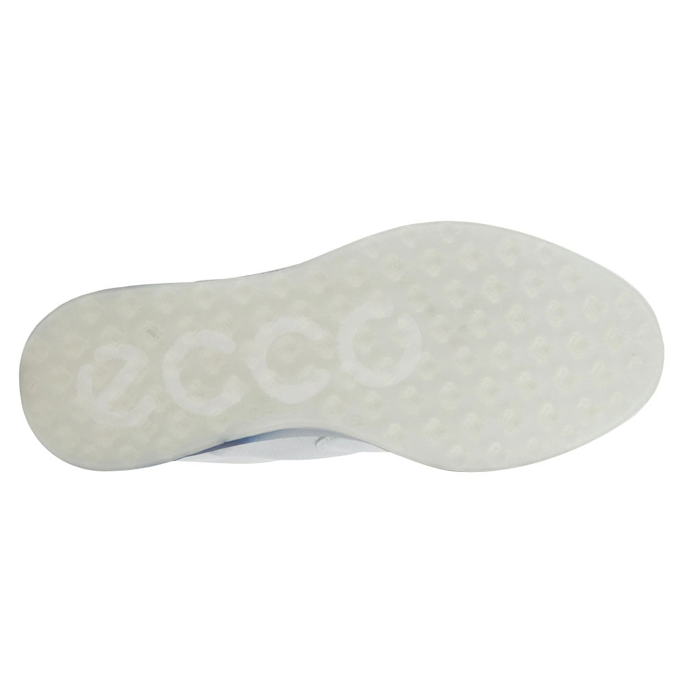 ECCO GOLF S-THREE ホワイト/ブルー EU 44 最終値下げ ECCO S-Three GTX BOA Spikeless Golf Shoes White/Blue Depths/Bright