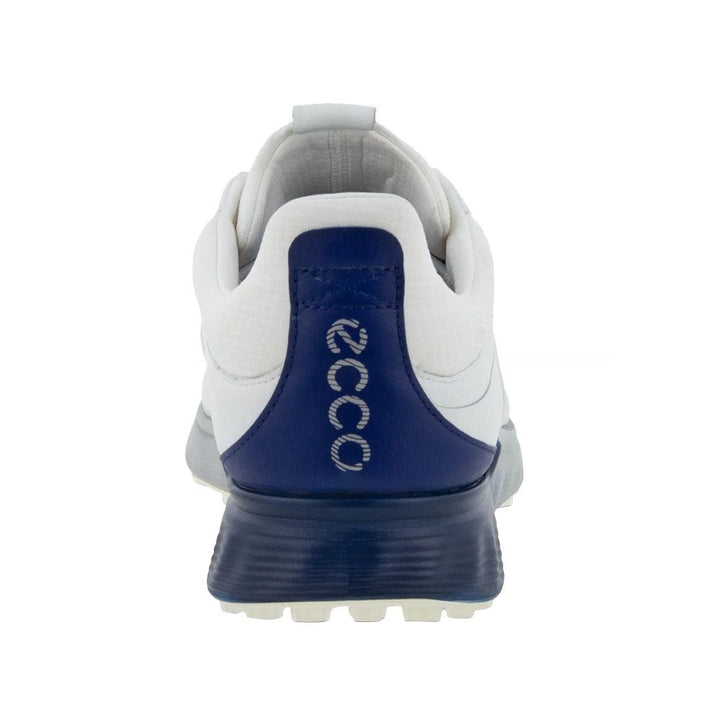ECCO S-Three GTX BOA Spikeless Golf Shoes White/Blue Depths/Bright White - SS23 Men