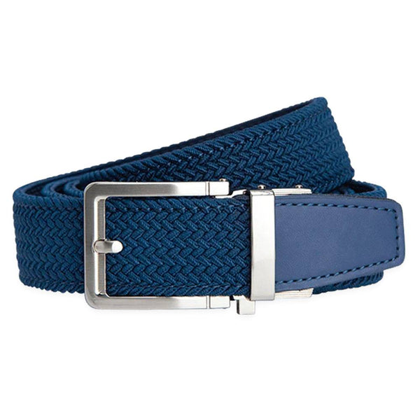 Nexbelt Braided Golf Belt Navy - 23 Men