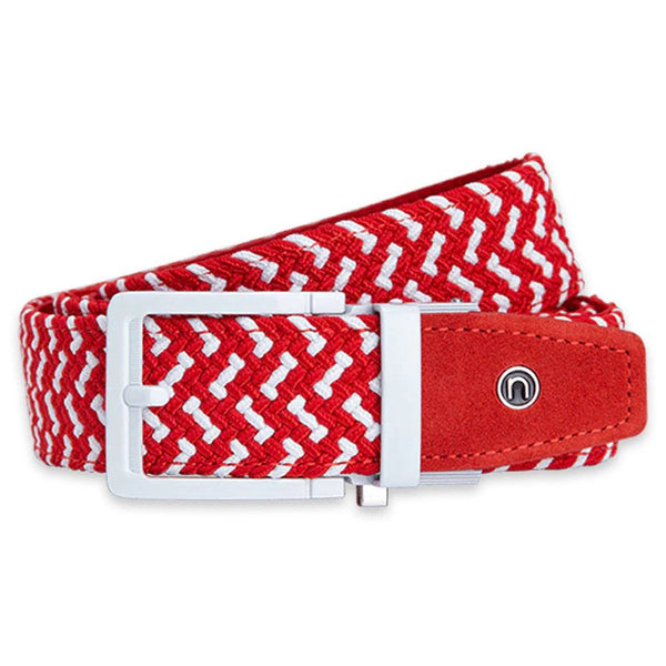 Nexbelt Braided Golf Belt Rosso - 23 Men