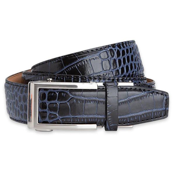 Nexbelt Cayman Golf Belt Black/Blue - 23 Men