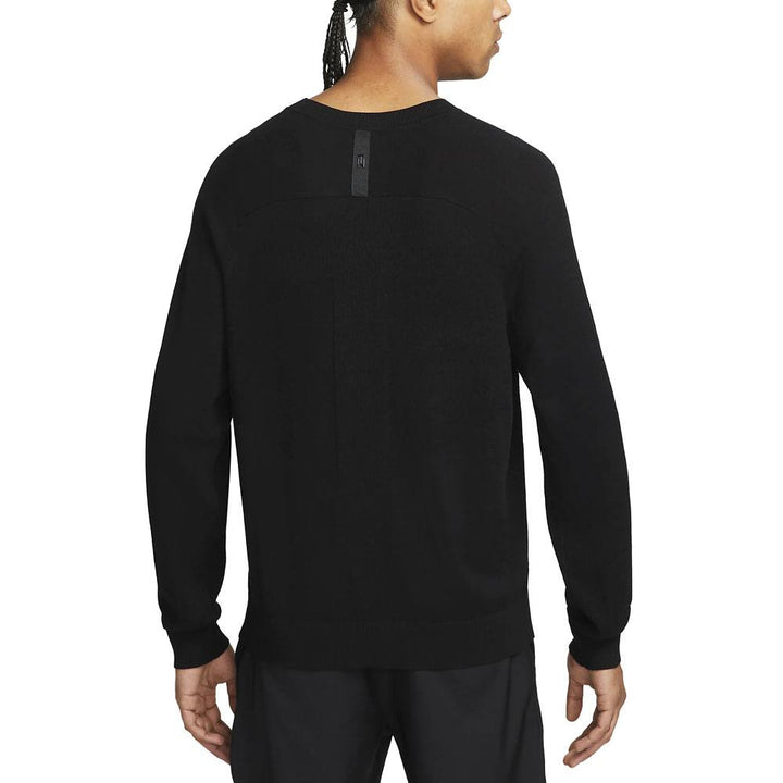 Nike Tiger Woods Knit Crew Golf Sweater Black/White - FW23