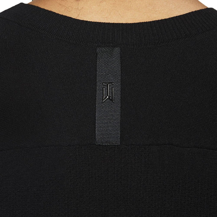 Nike Tiger Woods Knit Crew Golf Sweater Black/White - FW23