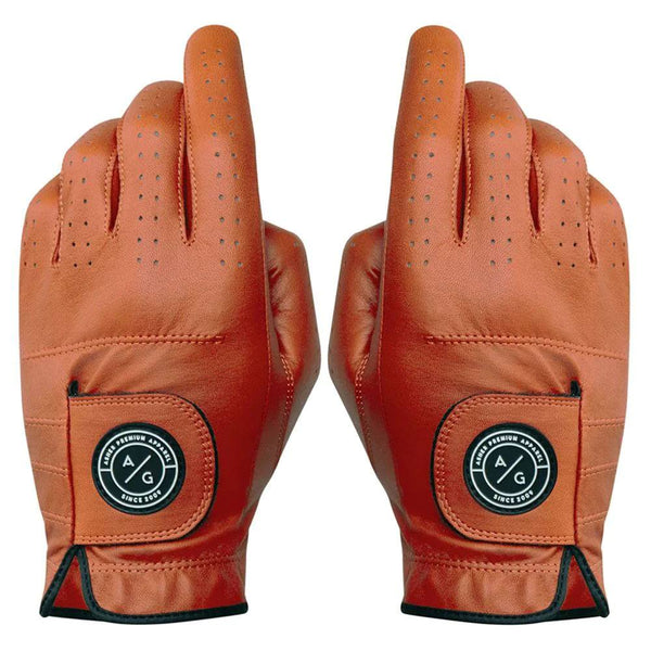 Asher Golf Rust Golf Glove Rust - 23 Women