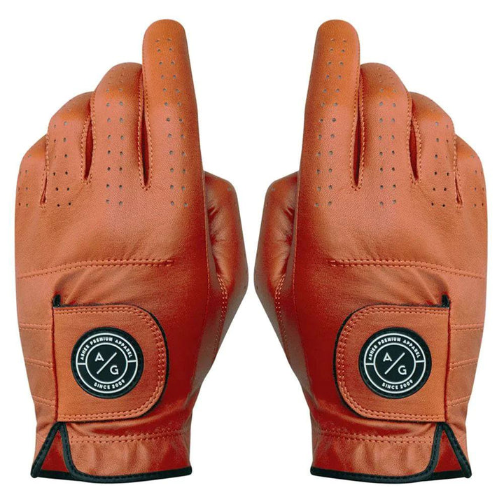 Asher Golf Rust Golf Glove Rust - 23 Women