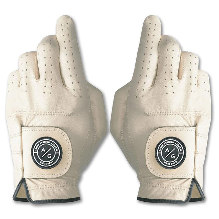Asher Golf Evergreen Golf Glove Eggshell - 23 Women