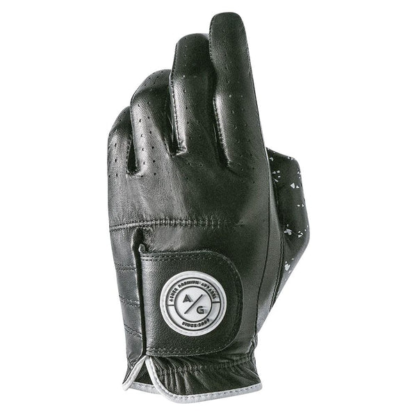 Asher Golf Jet Black Golf Glove Black - 23 Women