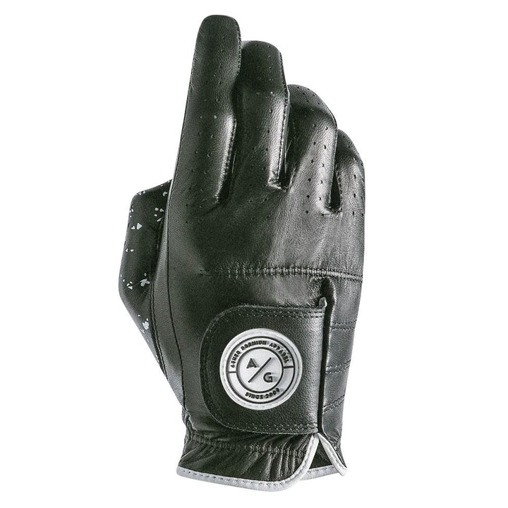 Asher Golf Jet Black Golf Glove Black - 23 Women