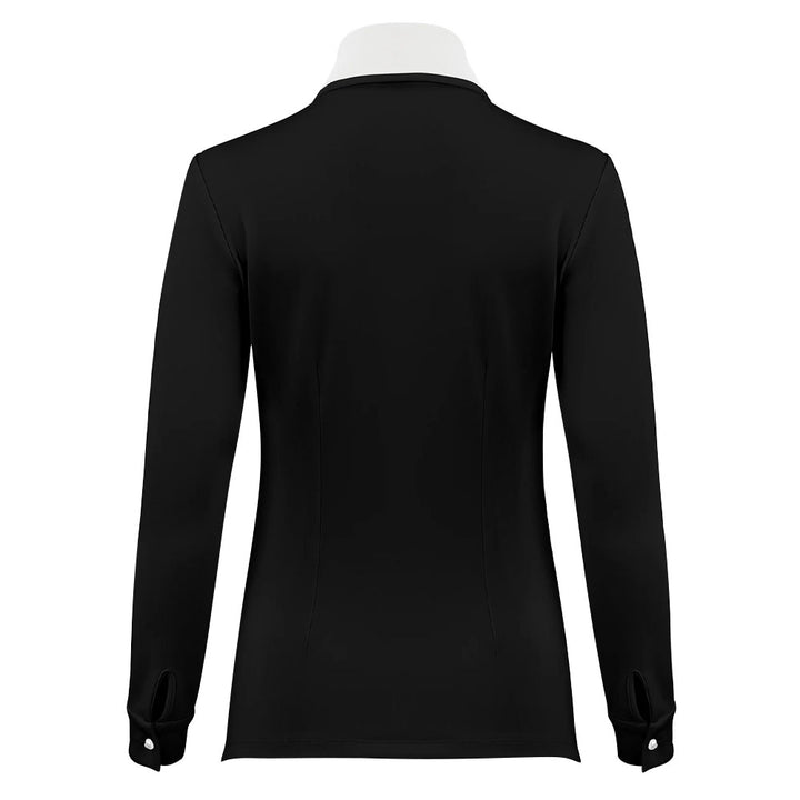 Fairliar Scart Set Collar Golf Polo Black - FW23 Women
