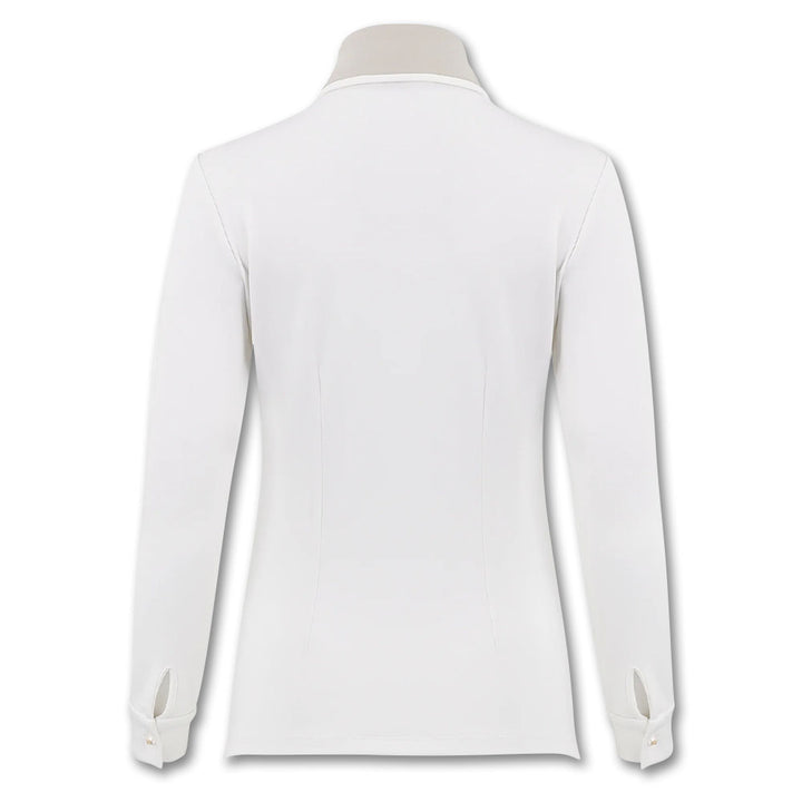 Fairliar Scart Set Collar Golf Polo White - FW23 Women
