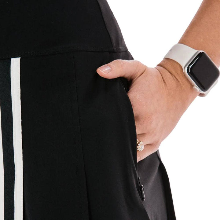 Foray Golf Pleated Golf Skirt Black - 23 Women