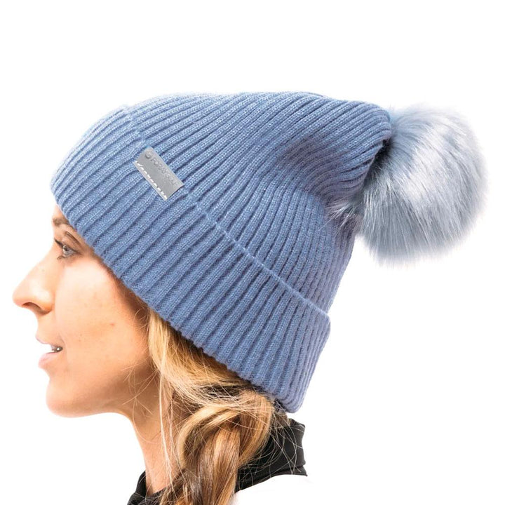 Foray Golf Pompom Golf Beanie Blue - 23 Women