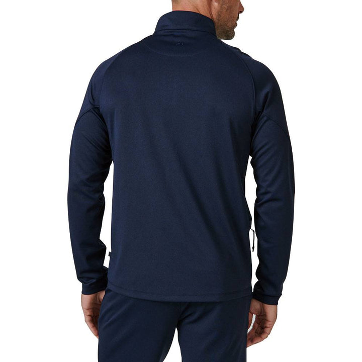 7Diamonds A-Game Quarter Zip Golf Pullover Navy