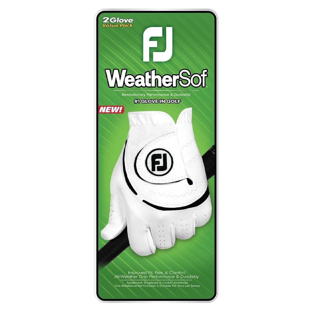 FootJoy WeatherSof 2-Pack Golf Glove 2023