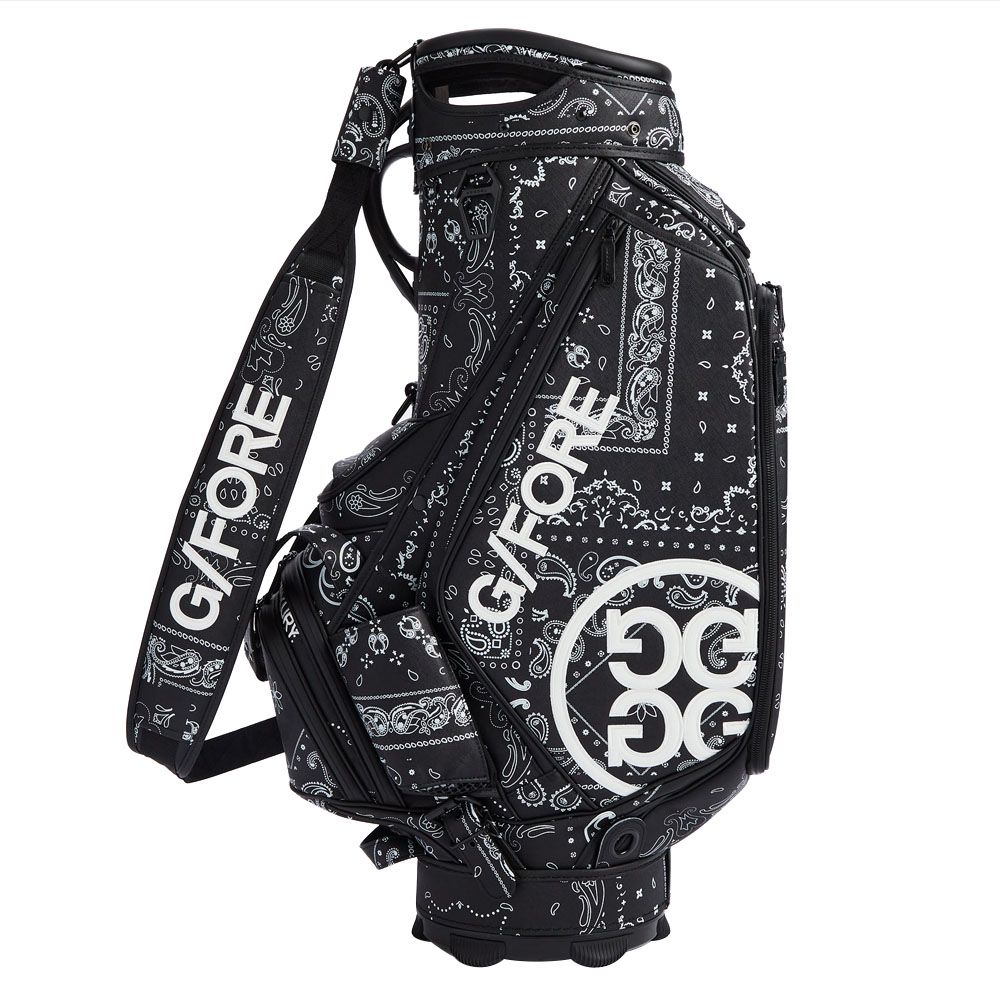 Gfore Saffiano Bandana Print Tour Golf Bag 2024