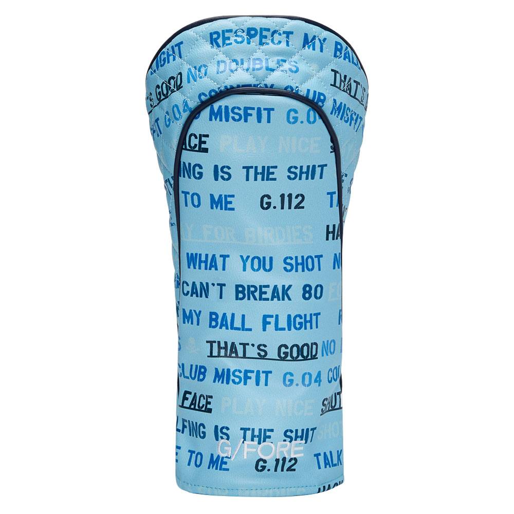 Gfore Phrase Circle G's Driver Headcover 2024