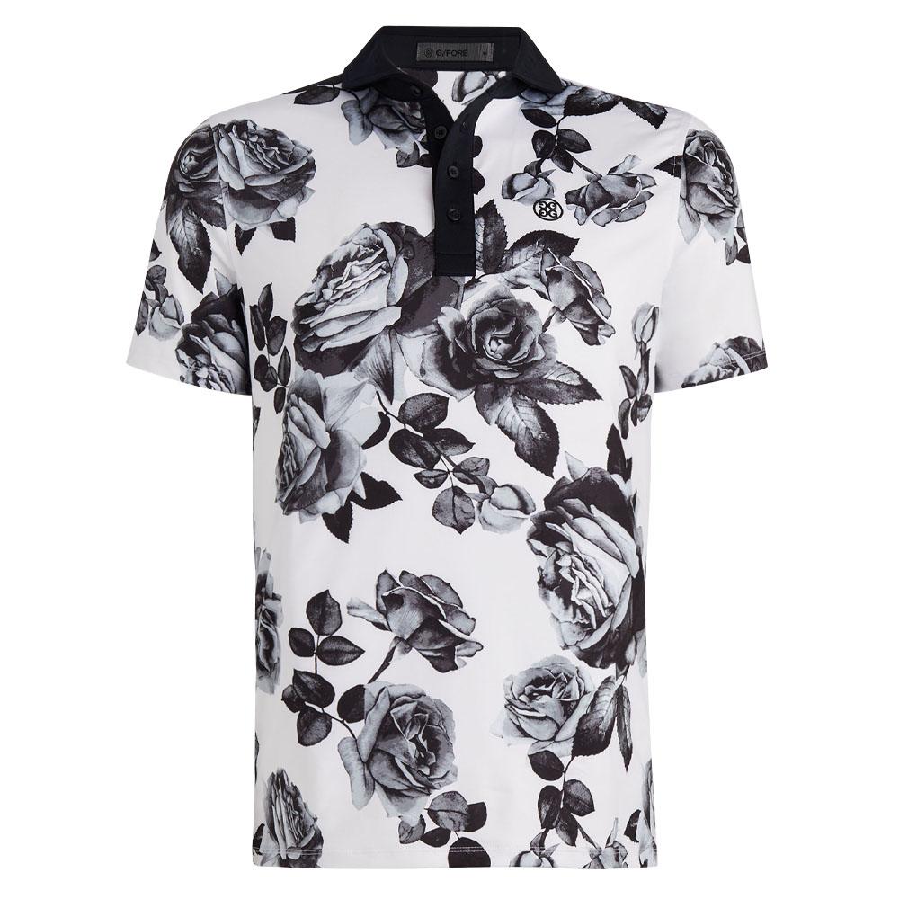 Gfore Photo Floral Tech Jersey Golf Polo 2024