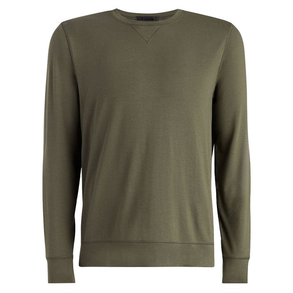 Gfore Luxe Crewneck Mid Layer Golf Sweater Isle - SP24