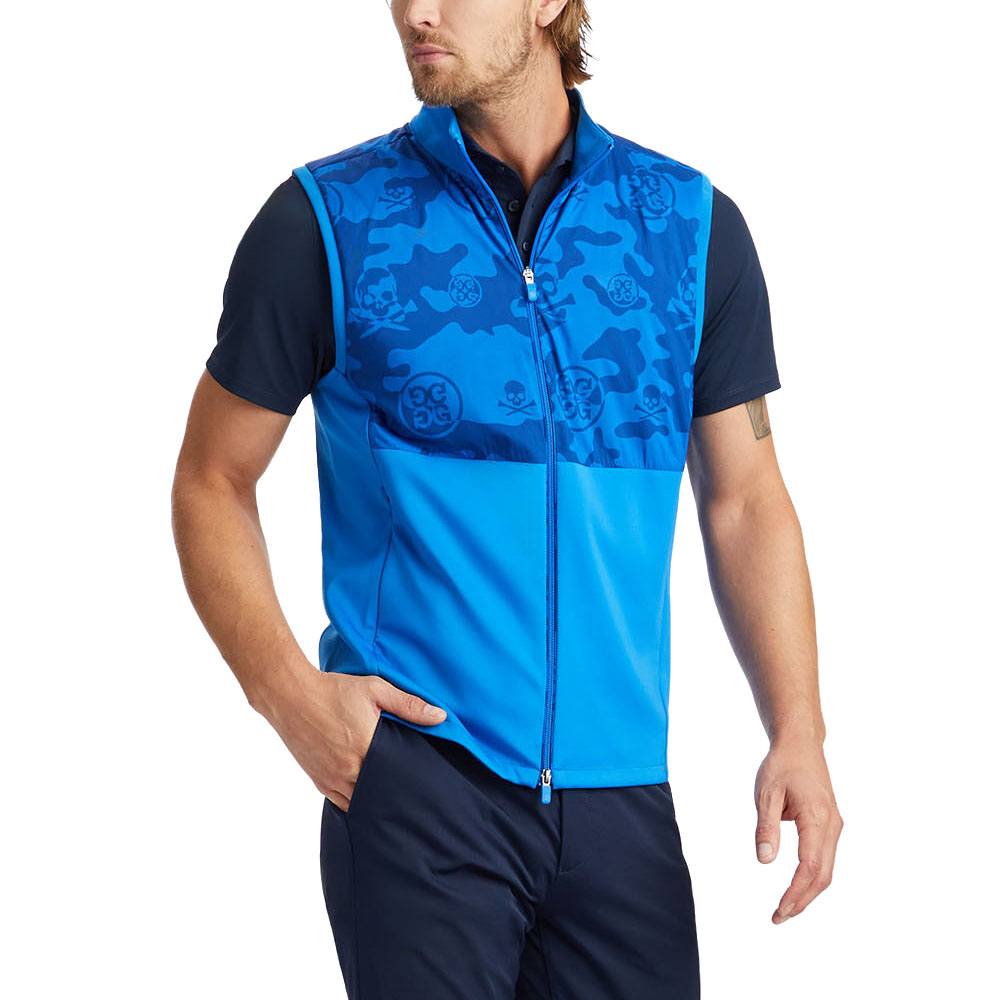Gfore Exploded Stretch Tech Interlock Performer Golf Vest Surf - SP24