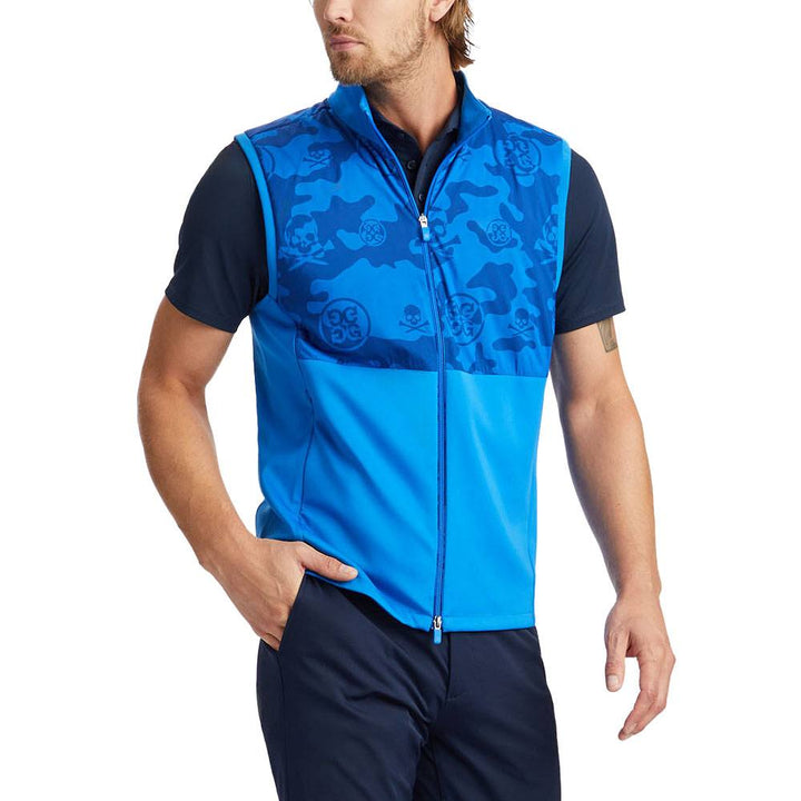 Gfore Exploded Stretch Tech Interlock Performer Golf Vest Surf - SP24