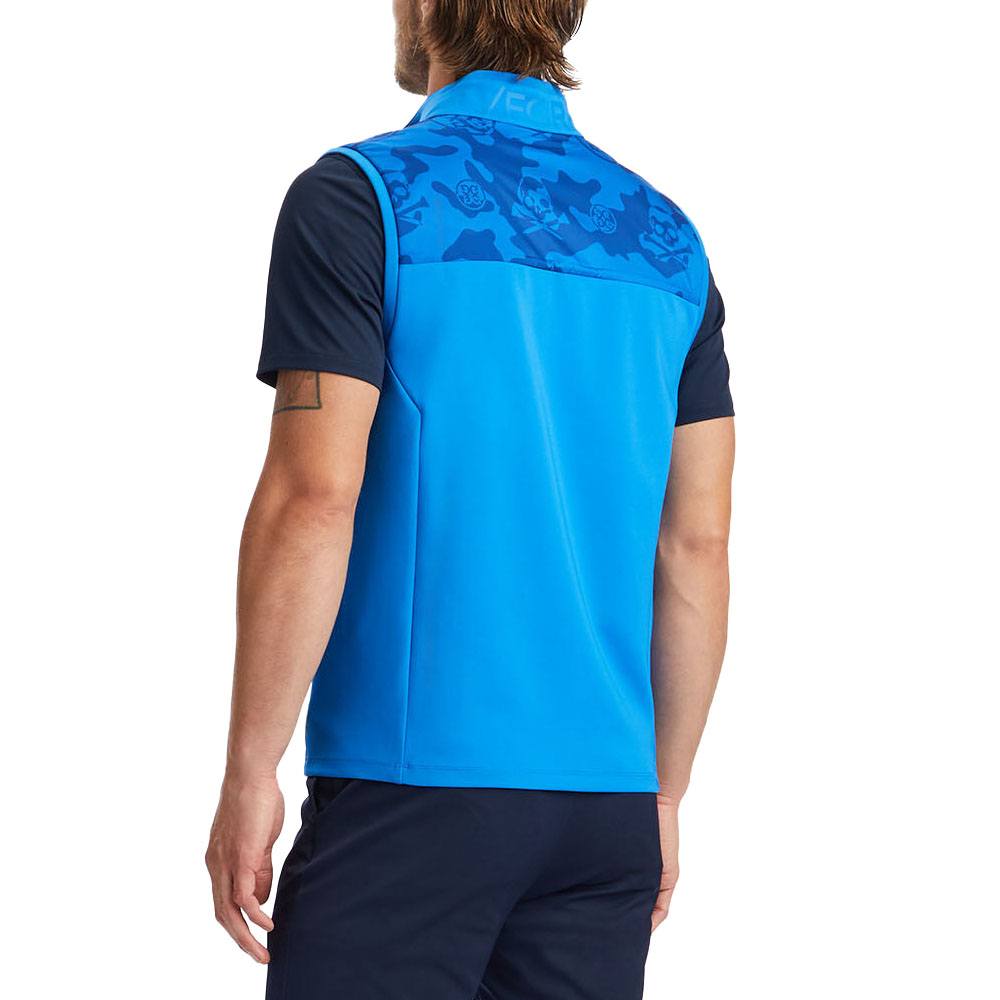 Gfore Exploded Stretch Tech Interlock Performer Golf Vest Surf - SP24